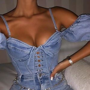 Denim Top